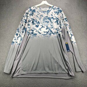 HUK Shirt Mens XXXL Icon X Tide Change‎ Fade Long Sleeve Fishing Performance NEW